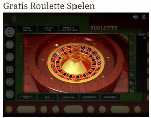 Gratis casino roulette spelen